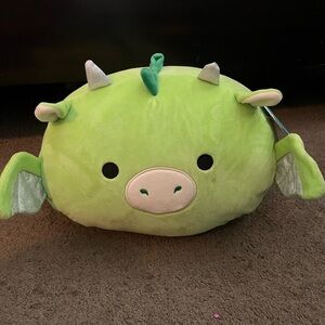 Desmund Dragon Green Squishmallow Stackable NWT